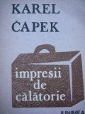 Impresii de calatorie - Karel Capek