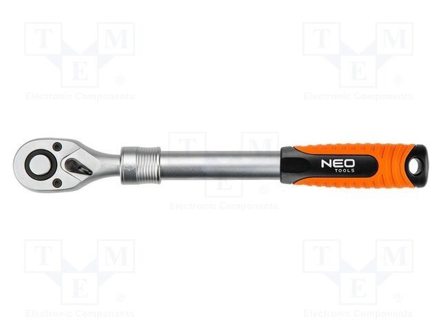 Clichet telescopic 1/4 150-200mm 72 dinți NEO TOOLS