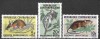 B2417 - Africa Centrala 1966 - Fauna 3v neuzat,perfecta stare, Nestampilat