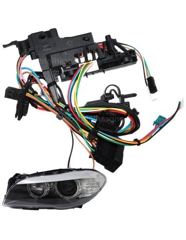 Cablaj far stanga pentru BMW Seria 5 F10/F11, Seria 5 GT F07 fara Facelift cu AFS (2010-2013) - 63117271905 / 63117271907