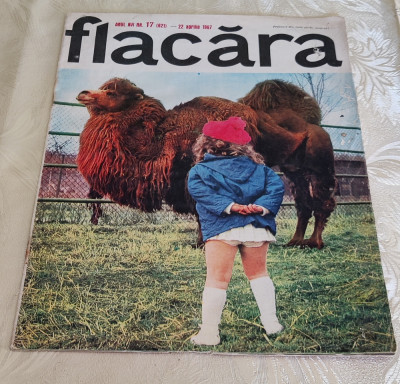 Revista FLACĂRA - anul XVI Nr. 17 (621) - 22 aprilie 1967 foto