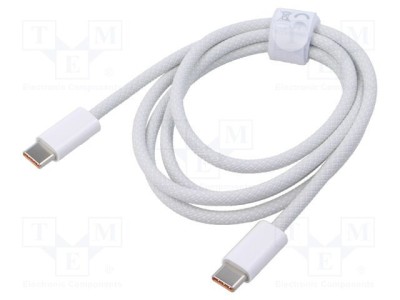 Cablu USB 2.0 USB C 1m alb BASEUS High Speed foto