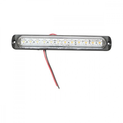 Lampa LED laterala de gabarit alb galben 12-24V FR1279 Breckner Germany foto