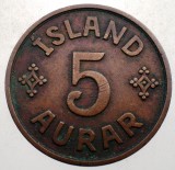 B.698 ISLANDA 5 AURAR 1940