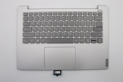 Carcasa superioara cu tastatura palmrest Laptop, Lenovo, IdeaPad S340-14, S340-14IWL, S340-14API, S340-14IIL, ET2GK000300, 5CB0S18555, cu iluminare, a foto