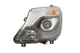 Far Mercedes Sprinter 210-519, 10.2013-, fata, Stanga, bi-xenon; cu lumini pentru curbe; cu LED daytime running light; D3S+H7+LED+PY21W; electric; cu