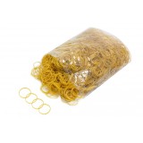 Inele elastice din cauciuc, 30 mm, punga 1 kg, benzi galbene, pentru legat, agricultura, aprozar, zarzavat etc.