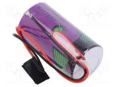 Baterie litiu TADIRAN LTC C 3,6V 8500mAh nereincarcabila cu cabluri foto