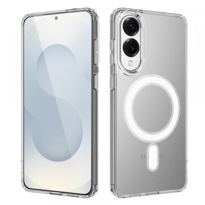 Husa MagSafe pentru Samsung Galaxy S25 Edge S937, Techsuit, Pro, Transparenta foto