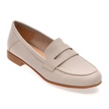 Mocasini FLAVIA PASSINI gri, V706G16, din piele naturala