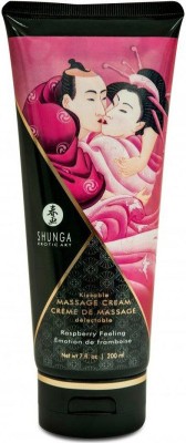 Crema De Masaj Shunga Kissable Raspberry Emotion 200 ml foto