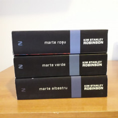 Kim Stanley Robinson - Trilogia Marte: Marte Rosu, Marte Verde, Marte Albastru foto