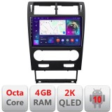 Navigatie Ford Mondeo 2004-2007 QLED 2K Octa core 4+32 DSP 360 Optic FHD internet gps radio carplay android auto kit-mondeo2004-v2+EDT-E409-2K CarStor