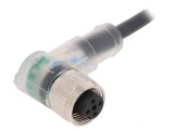 Cablu de conectare M12 4 pini 2m 24VAC 4A