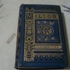 John Milton - The Poetical Works - in engleza -interbelica