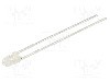 Dioda LED, 2,9mm, albastru, 900...1600mcd, 20mA, 3,3...4V, KINGBRIGHT ELECTRONIC - L-934QBC-D