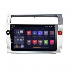 Navigatie Auto Multimedia cu GPS Citroen C4 (2004 - 2011), 4 GB RAM + 64 GB ROM, Slot Sim 4G pentru Internet, Carplay, Android, Aplicatii, USB, Wi-Fi,