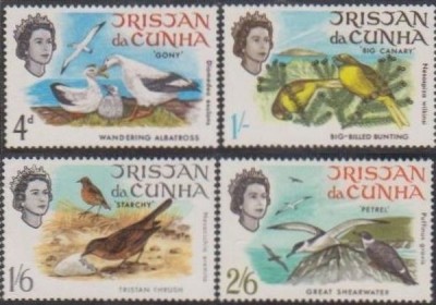 TRISTAN DA CUHNA - 1968 - PASARI foto