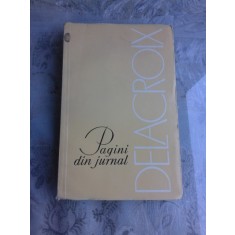 DELACROIX, PAGINI DIN JURNAL