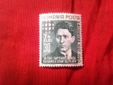 Serie 1 valoare Romania 1940 Corneliu Zelea Codreanu - Liderul Legiunii Arhanghelul Mihail