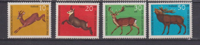 GERMANIA 1966 MI.511-514 MNH