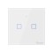 Intrerupator Smart Sonoff, 2 canale, 86 x 86 x 35 mm, ABS, Alb