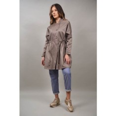 JACHETA TIP TRENCH VELLUTARA Bej TALIE UNICA