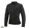 Geaca (jacheta) femei pentru scuter - motocicleta Urban/Heritage Ixon vara model Ozcan LS culoare: negru &ndash; tip croi: Fit L