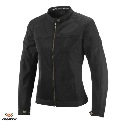 Geaca (jacheta) femei pentru scuter - motocicleta Urban/Heritage Ixon vara model Ozcan LS culoare: negru &amp;ndash; tip croi: Fit M foto