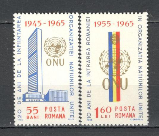 Romania.1965 20 ani ONU YR.325