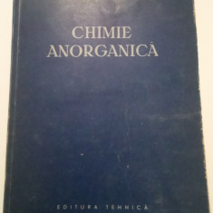 CHIMIE ANORGANICA - E. BERAL