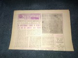 ZIARUL SPORTUL SUPLIMENT FOTBAL 15 NOIEMBRIE 1985 TURCIA ROMANIA