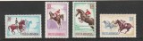 ROMANIA 1964 LP 583 HIPISM SERIE MNH NESTAMPILATA