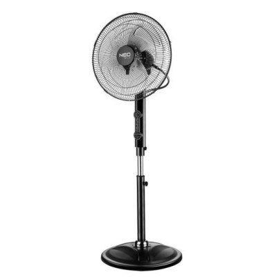 Ventilator cu picior, 80 W, telecomanda, 3 viteze, 45 cm, NEO GartenVIP DiyLine foto