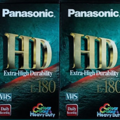 Două casete video sigilate Panasonic