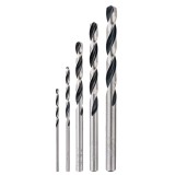 Set 5 burghie metal HSS PointTeQ Bosch, diametru 2-6 mm, prindere cilindrica