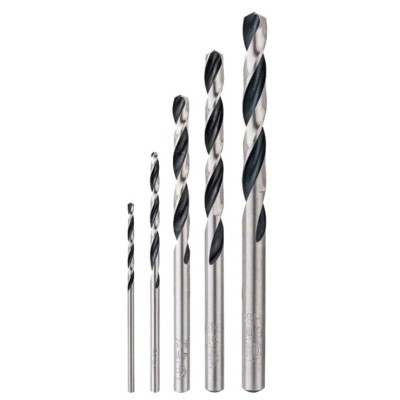 Set 5 burghie metal HSS PointTeQ Bosch, diametru 2-6 mm, prindere cilindrica foto