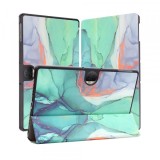 Husa pentru Honor Pad 9, Techsuit, FoldPro Green Time, Multicolor