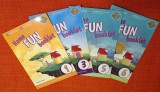 LOT 4 caiete HOME FUN Booklet - completate/lucrate *for the revised Cambridge English, Young Learners (YLE)