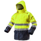 Jacheta de lucru reflectorizanta impermeabila galbena Neo Tools HardWork ToolsRange