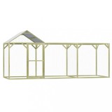 VidaXL Coteț pentru păsări, 4,5 x 1,5 x 2 m, lemn de pin tratat