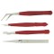 Pensete din inox, izolate, 4 buc / set