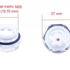 Vizor ulei cap compresor filet plastic metric M20 19.70mm CH073