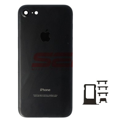 Capac baterie iPhone 7 BLACK foto