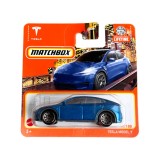 Mașinuță Matchbox Tesla Model Y, machetă auto, albastru, 1:64