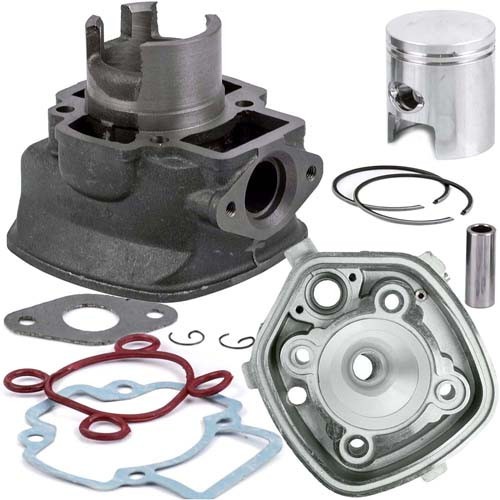 Kit Cilindru scuter PIAGGIO NRG Power 50 49cc 2T + CHIULOASA - 5 Colturi - Apa