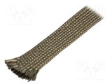 Manşon electroizolant fibră de bazalt FAVIER 10m kaki 20mm -260&divide;560&deg;C