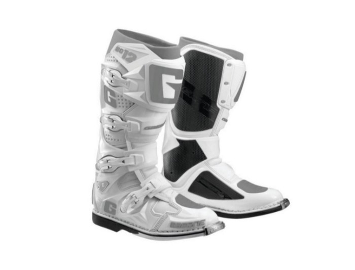 Cizme enduro mx Gaerne SG-12 White Gray 2022-2023