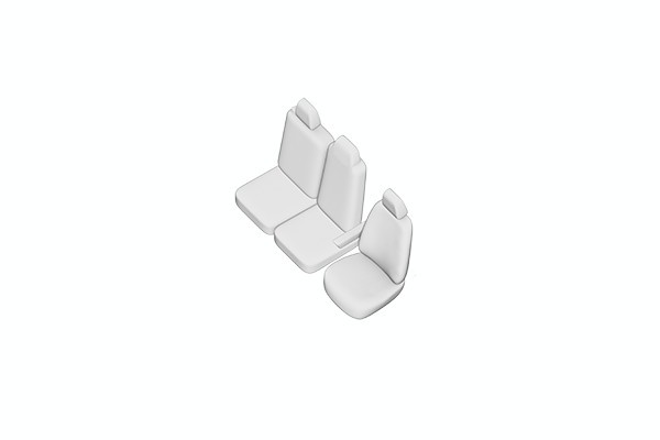 SET HUSE SCAUN RENAULT MASTER (2+1) 2010- TIP 2