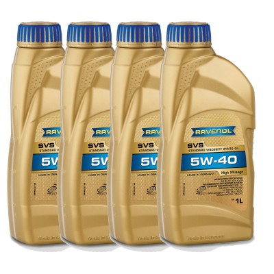 Pachet 4 litri ulei Ravenol SVS 5W40 foto
